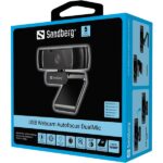 Sandberg Webkamera - USB Webcam Autofocus DualMic - Image 6
