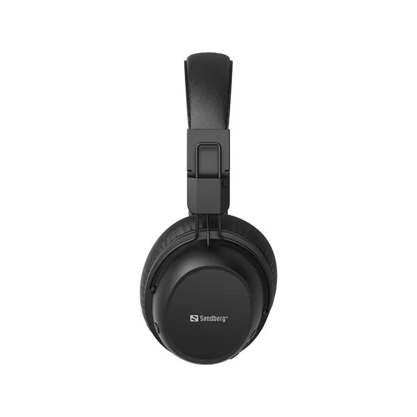 Sandberg Wireless Fejhallgató - Bluetooth Headset ANC FlexMic (Bluetooth, hajlítható mikrofon, fekete) - Image 3