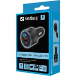 Sandberg szivargyújtós töltő - Car Charger 3in1 130W USB-C PD - Image 7