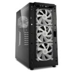 Sharkoon Számítógépház - TG6M RGB (fekete; ATX,mATX; alsó táp; 7x120mm v.; 2xUSB3.0, 2xUSB2.0, I/O) - Image 7