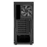 Sharkoon Számítógépház - TG6M RGB (fekete; ATX,mATX; alsó táp; 7x120mm v.; 2xUSB3.0, 2xUSB2.0, I/O) - Image 8
