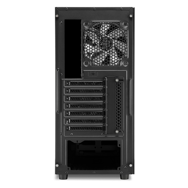Sharkoon Számítógépház - TG6M RGB (fekete; ATX,mATX; alsó táp; 7x120mm v.; 2xUSB3.0, 2xUSB2.0, I/O) - Image 8