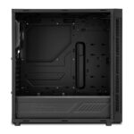 Sharkoon Számítógépház - TG6 RGB (fekete; ATX,mATX; alsó táp; 4x120mm v.; 2xUSB3.0, 2xUSB2.0, I/O) - Image 5