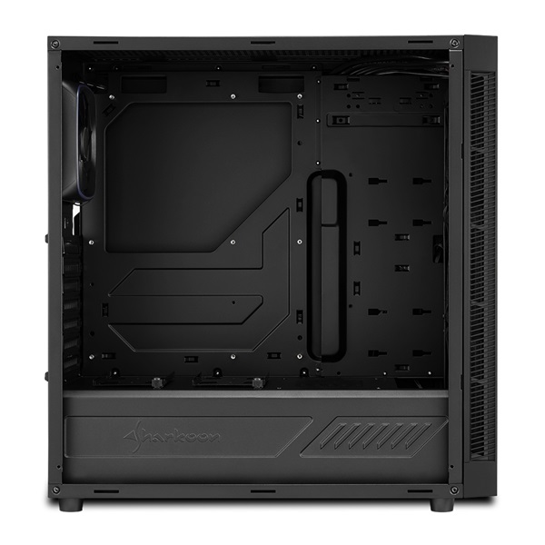 Sharkoon Számítógépház - TG6 RGB (fekete; ATX,mATX; alsó táp; 4x120mm v.; 2xUSB3.0, 2xUSB2.0, I/O) - Image 5