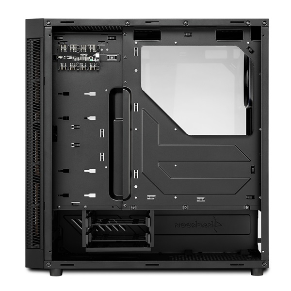 Sharkoon Számítógépház - TG6 RGB (fekete; ATX,mATX; alsó táp; 4x120mm v.; 2xUSB3.0, 2xUSB2.0, I/O) - Image 6