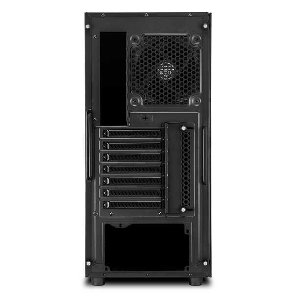 Sharkoon Számítógépház - TG6 RGB (fekete; ATX,mATX; alsó táp; 4x120mm v.; 2xUSB3.0, 2xUSB2.0, I/O) - Image 7