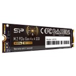 Silicon Power SSD - 1TB US75 (r:7000MB/s; w:6000 MB/s, NVMe 1.4 támogatás, M.2 PCIe Gen 4x4) - Image 2