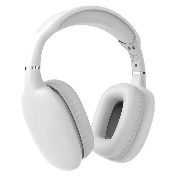 Snopy Fejhallgató Vezeték Nélküli - SN-BT43 White (Bluetooth/AUX hang.szab., mikrofon, fehér) - Image 1
