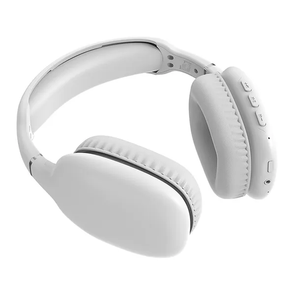 Snopy Fejhallgató Vezeték Nélküli - SN-BT43 White (Bluetooth/AUX hang.szab., mikrofon, fehér) - Image 3