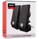 Snopy Hangszóró 2.0 - SN-611  (3W RMS; hangerőszabályzó; 3,5mm jack; USB) - Image 7