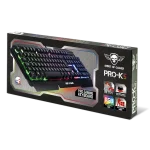 Spirit of Gamer Billentyűzet - PRO-K5 (105 gomb, Fém felső rész, RGB LED, USB, 19 anti-ghost, fekete, magyar) - Image 5