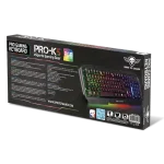 Spirit of Gamer Billentyűzet - PRO-K5 (105 gomb, Fém felső rész, RGB LED, USB, 19 anti-ghost, fekete, magyar) - Image 6
