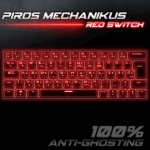 Spirit of Gamer Billentyűzet Mechanikus - XPERT K200 White  (TKL, SOG red, RGB LED,USB, anti-ghosting, fehér, magyar) - Image 5