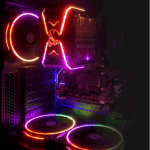 Spirit of Gamer CPU Cooler - CPU AIRCOOLER PRO ARGB (27dB; 1600 RPM; 1x12cm; aluminium/réz) - Image 2