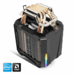 Spirit of Gamer CPU Cooler - CPU AIRCOOLER PRO ARGB (27dB; 1600 RPM; 1x12cm; aluminium/réz) - Image 4