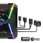 Spirit of Gamer CPU Cooler - CPU AIRCOOLER PRO ARGB (27dB; 1600 RPM; 1x12cm; aluminium/réz) - Image 5