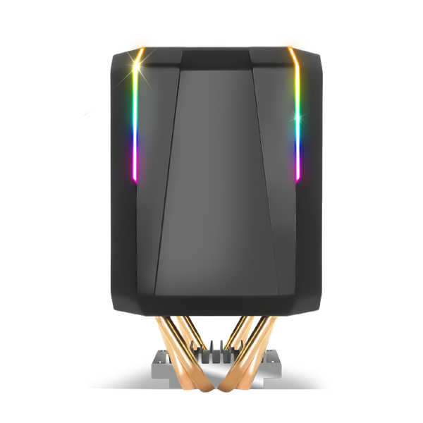 Spirit of Gamer CPU Cooler - CPU AIRCOOLER PRO ARGB (27dB; 1600 RPM; 1x12cm; aluminium/réz) - Image 6