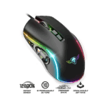 Spirit of Gamer Egér - ELITE-M30 (Optikai, 12800DPI, 10 gomb programozható, RGB, harisnyázott kábel, fekete) - Image 2