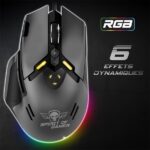 Spirit of Gamer Egér - ELITE-M60 Black (Optikai, 20000 DPI, 1000Hz, 9 programozható gomb, RGB, vezetékes, fekete) - Image 9
