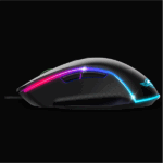 Spirit of Gamer Egér - PRO-M1 (Optikai, 8000DPI, 7 programozható gomb, harisnyázott kábel, fekete) - Image 4