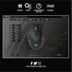 Spirit of Gamer Egér - PRO-M1 (Optikai, 8000DPI, 7 programozható gomb, harisnyázott kábel, fekete) - Image 5