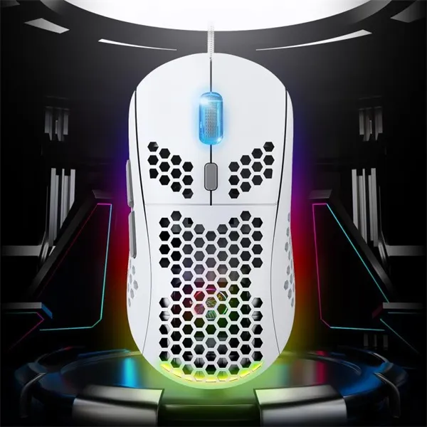 Spirit of Gamer Egér - S-PM4 RGB Arctic (Optikai, 12800DPI, 6 gomb, harisnyázott kábel, fehér) - Image 8