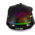 Spirit of Gamer Egér Vezeték nélküli - ELITE-M20 Wireless (4800DPI, 1000Hz, 6 gomb, Omron, harisnyázott kábel, fekete) - Image 5