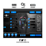 Spirit of Gamer Egér Vezeték nélküli - ELITE-M70 (Optikai, 4800DPI, 8 programozható gomb, Max.: 10m, fekete) - Image 8