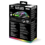 Spirit of Gamer Egér Vezeték nélküli - ELITE-M70 (Optikai, 4800DPI, 8 programozható gomb, Max.: 10m, fekete) - Image 10