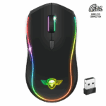 Spirit of Gamer Egér Vezeték nélküli - PRO-M9 (Optikai, 4200DPI, 6 programozható gomb, Max.: 10m, fekete) - Image 3