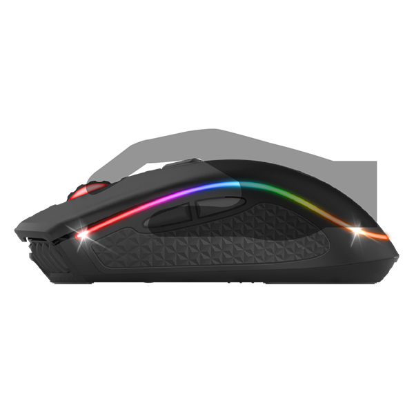 Spirit of Gamer Egér Vezeték nélküli - PRO-M9 (Optikai, 4200DPI, 6 programozható gomb, Max.: 10m, fekete) - Image 4