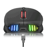 Spirit of Gamer Egér Vezeték nélküli - PRO-M9 (Optikai, 4200DPI, 6 programozható gomb, Max.: 10m, fekete) - Image 5