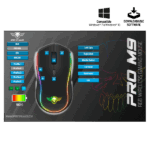 Spirit of Gamer Egér Vezeték nélküli - PRO-M9 (Optikai, 4200DPI, 6 programozható gomb, Max.: 10m, fekete) - Image 6