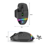 Spirit of Gamer Egér Vezeték nélküli - XPERT-M800 (Optikai, 10 000DPI, 12 programozható gomb, Max.: 10m, fekete) - Image 11