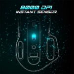 Spirit of Gamer Egér vezeték nélküli - PRO-M5 Arctic Wireless (Optikai, 8000DPI, 8 gomb, fehér) - Image 5