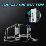 Spirit of Gamer Egér vezeték nélküli - PRO-M5 Arctic Wireless (Optikai, 8000DPI, 8 gomb, fehér) - Image 6