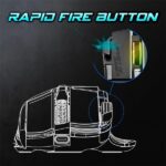 Spirit of Gamer Egér vezeték nélküli - PRO-M5 Wireless (Optikai, 8000DPI, 8 gomb, fekete) - Image 6