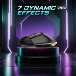 Spirit of Gamer Egér vezeték nélküli - PRO-M5 Wireless (Optikai, 8000DPI, 8 gomb, fekete) - Image 9