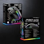 Spirit of Gamer Egér vezeték nélküli - PRO-M5 Wireless (Optikai, 8000DPI, 8 gomb, fekete) - Image 10