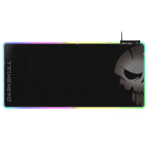Spirit of Gamer Egérpad - Darkskull RGB Mouse Pad XXXL (RGB háttérvilágítás, USB Hub, 900 x 400 x 4mm; fekete)