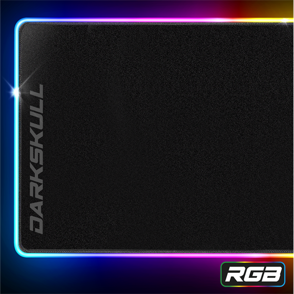 Spirit of Gamer Egérpad - Darkskull RGB Mouse Pad XXXL (RGB háttérvilágítás, USB Hub, 900 x 400 x 4mm; fekete) - Image 3