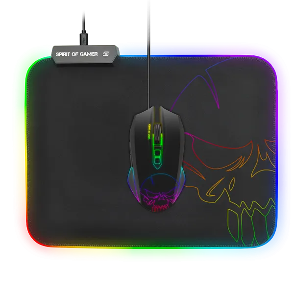 Spirit of Gamer Egérpad - RGB Medium (RGB háttérvilágítás, 350 x 255 x 3mm; fekete) - Image 4
