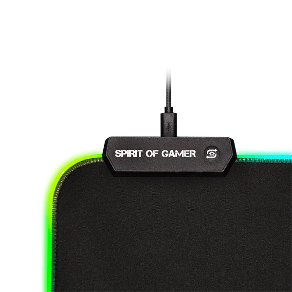 Spirit of Gamer Egérpad - RGB Medium (RGB háttérvilágítás, 350 x 255 x 3mm; fekete) - Image 7