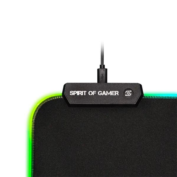 Spirit of Gamer Egérpad - RGB Medium (RGB háttérvilágítás, 350 x 255 x 3mm; fekete) - Image 7
