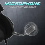Spirit of Gamer Fejhallgató - ELITE H40 Black (MultiPlatform, RGB, 3.5mm Jack, mikrofon, hangerőszabályzó, nagy-párnás) - Image 5