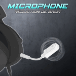 Spirit of Gamer Fejhallgató - ELITE H40 White (MultiPlatform, RGB, 3.5mm Jack, mikrofon, hangerőszabályzó, nagy-párnás) - Image 5