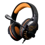 Spirit of Gamer Fejhallgató - PRO-H3 (MultiPlatform, mikrofon, 3.5mm jack, hangerőszabályzó, 2m kábel, narancssárga) - Image 5