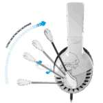 Spirit of Gamer Fejhallgató - PRO-H3 Playstation (PS4/PS5, mikrofon, 3.5mm jack, hangerőszabályzó, 1m kábel, fehér) - Image 3