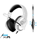 Spirit of Gamer Fejhallgató - PRO-H3 Playstation (PS4/PS5, mikrofon, 3.5mm jack, hangerőszabályzó, 1m kábel, fehér) - Image 4