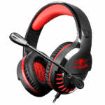 Spirit of Gamer Fejhallgató - PRO-H3 Red (MultiPlatform, mikrofon, 3.5mm jack, hangerőszabályzó, 2m kábel, piros)